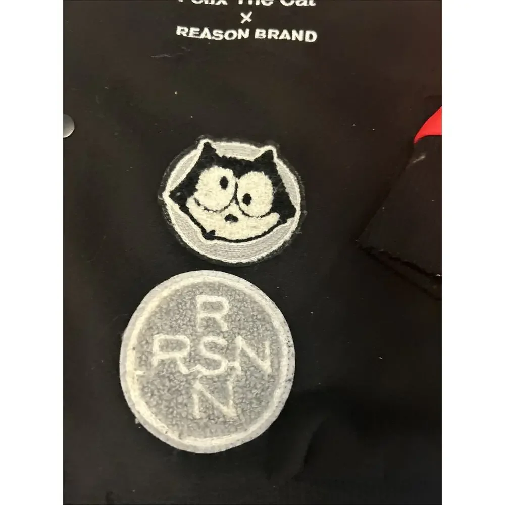FELIX THE CAT Varsity jacket Size Small Embroidered NWT - Picture 5 of 9